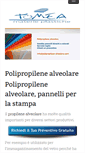 Mobile Screenshot of polipropilene-alveolare.com